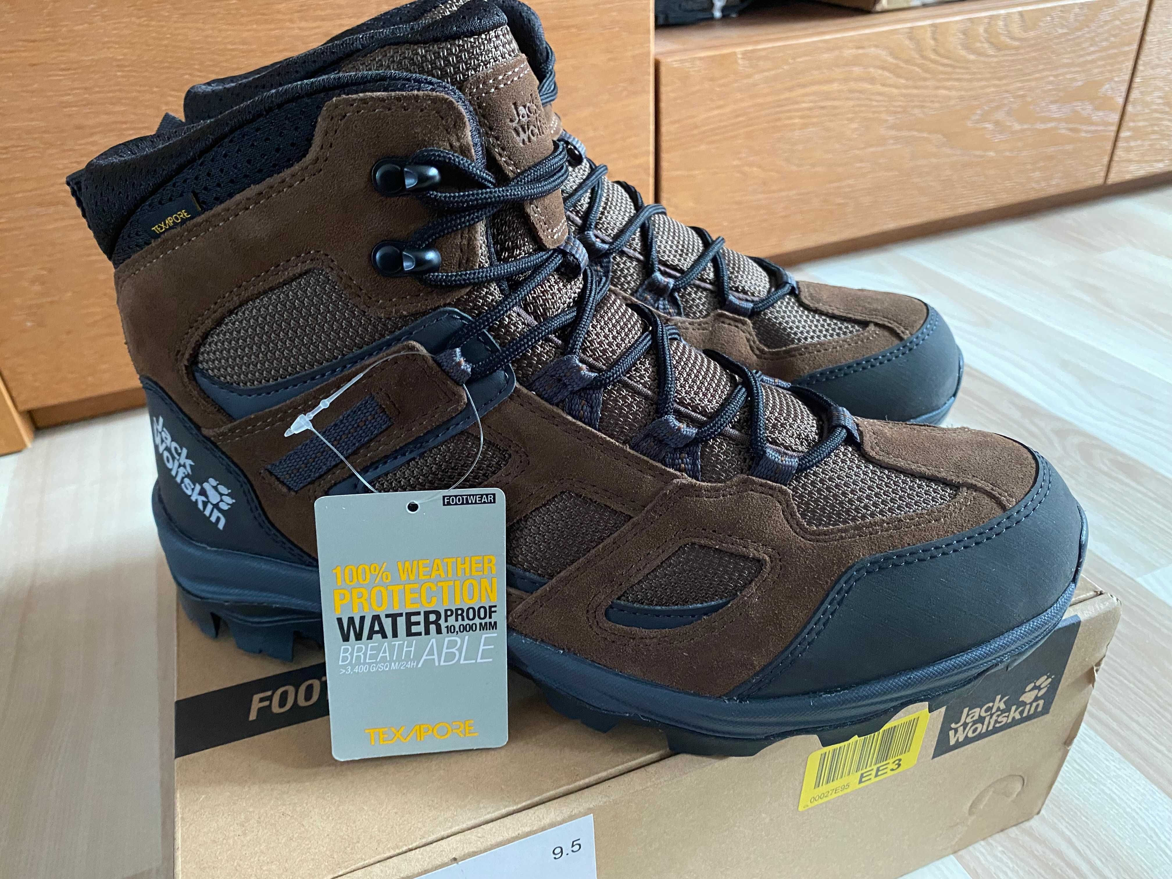 JACK WOLFSKIN  Vojo 3 Texapore Mid M męskie waterproof buty 44