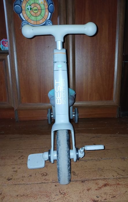 Продам дитячий транспорт 3в1-велосипед,самокат,велобіг