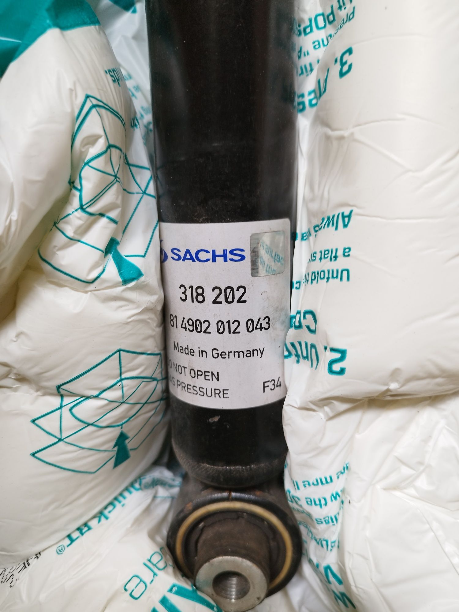 Conjunto amortecedores Sachs  Audi A3 8V