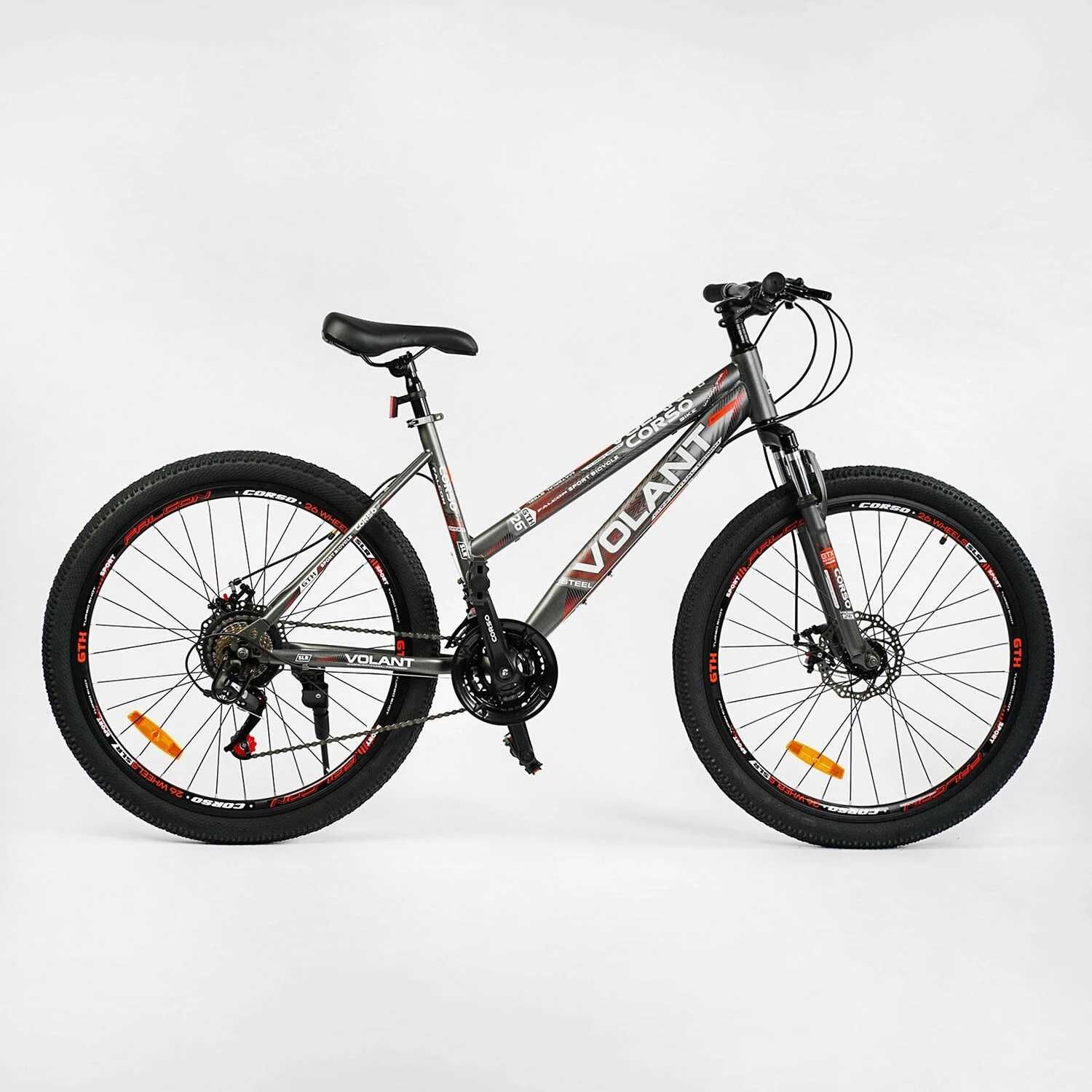 Велосипед 26"CORSO Volant / Crossride Spider/ Toprider 680 (150-175)