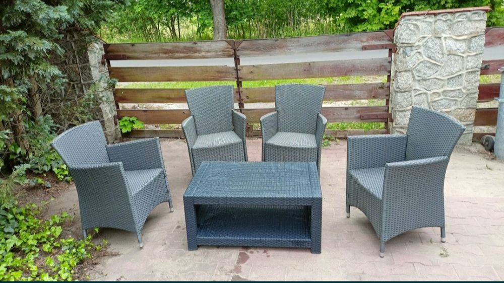 Komplet mebli zestaw tarasowy ogrodowy niemiecka marka SUNFUN