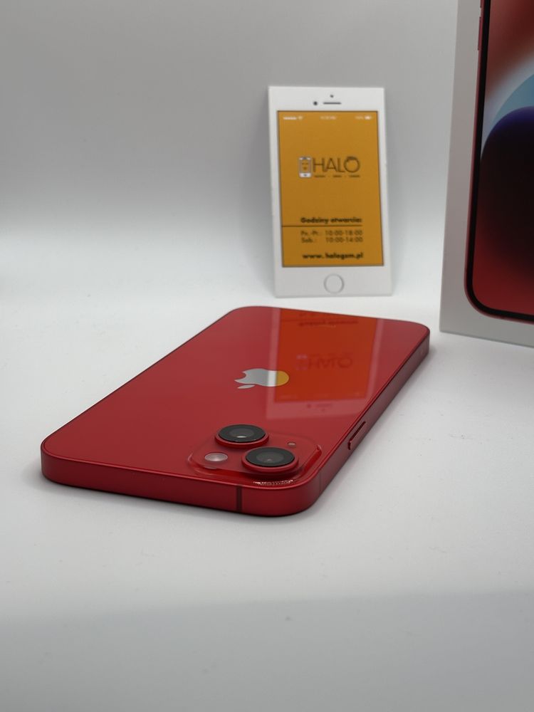 Idealny! iPhone 14 plus 128GB 92% Red Halogsm Piotrkowska 19