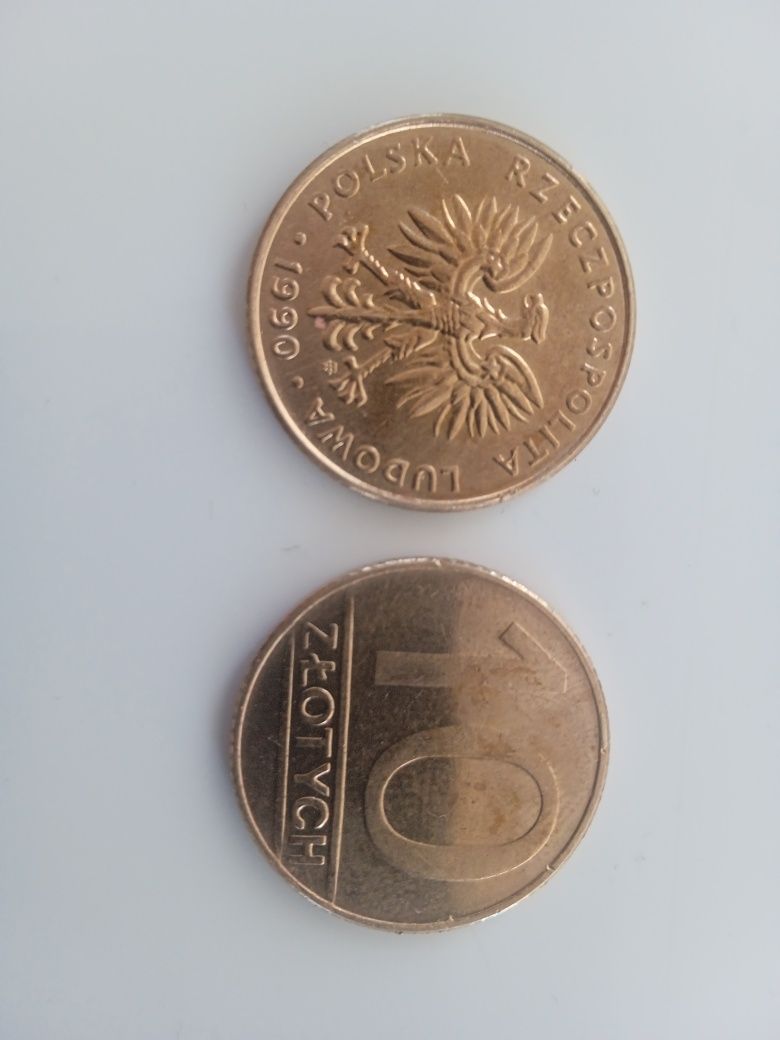 Monety 1 0 zł z 1989-90