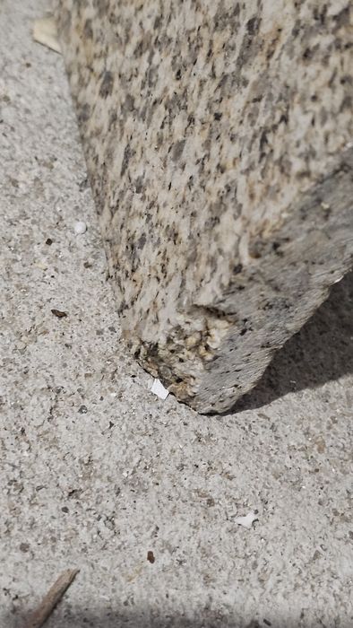 Pedra mármore usada