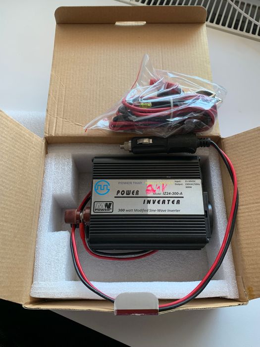 Przetwornica MW Power Inverter: IZ24-300-A; 24V DC; 230V AC