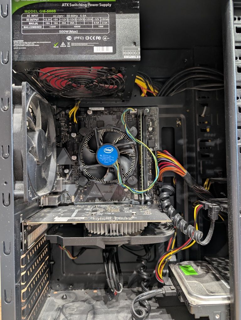 ПК, i5-8400, GTX 1050 Ti, 16 Gb DDR4, 1 TB HDD, 500 Gb SSD