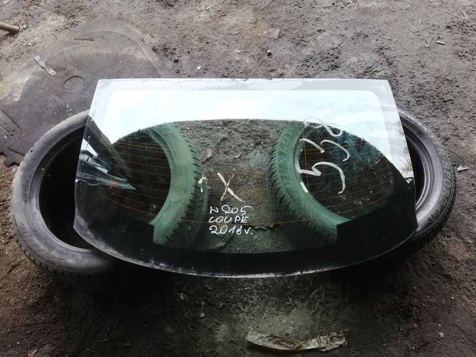 MERCEDES W205 COUPE szyba tył tylna 2018 rok