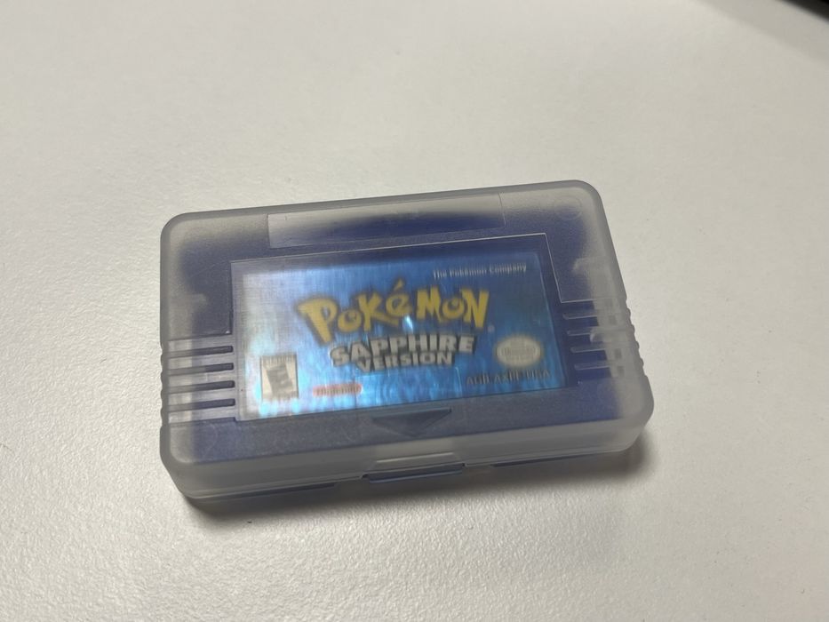 Oryginalny Pokemon Sapphire GBA USA