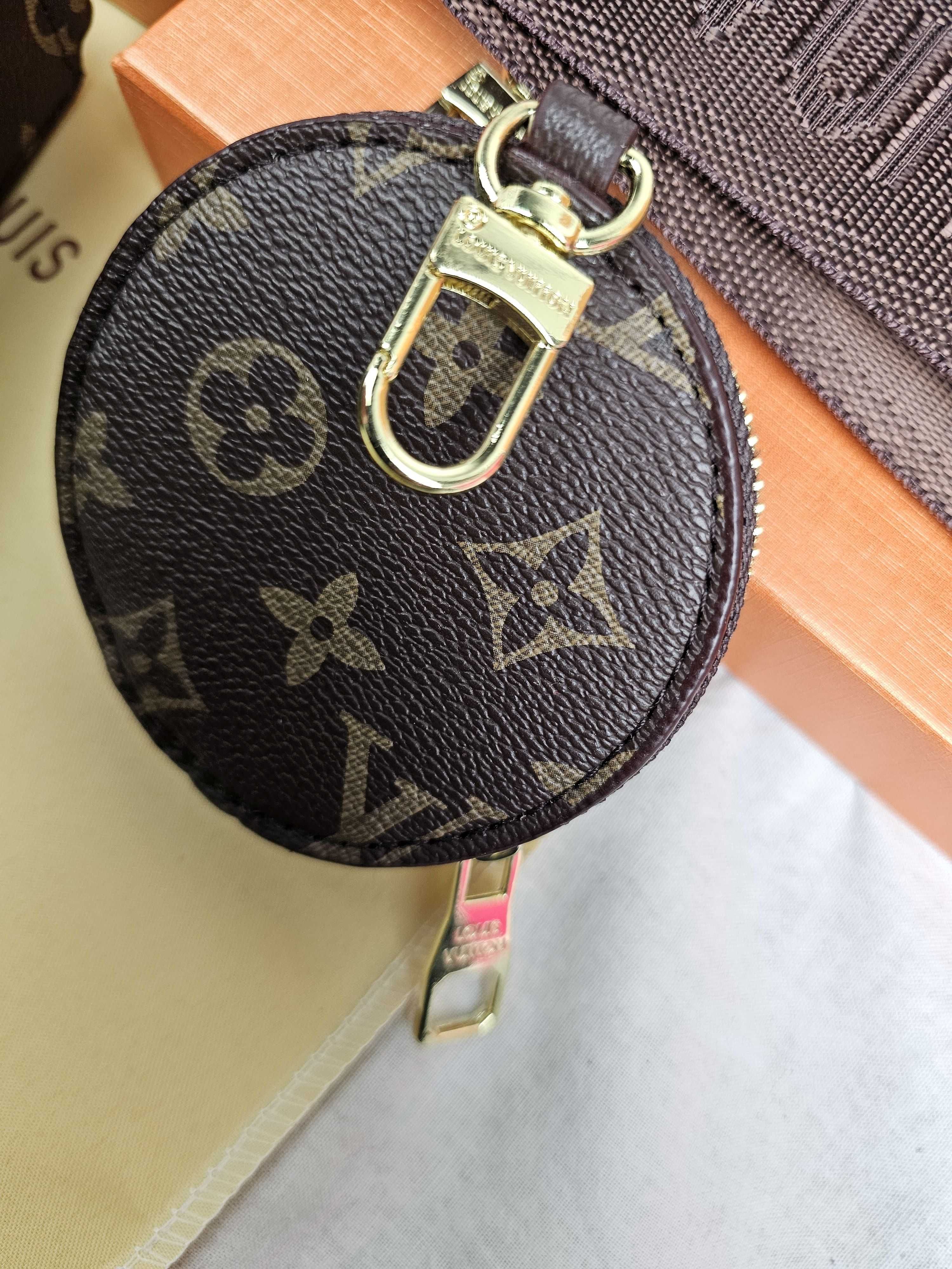 Torba biznesowa komplet Torebka damska Louis vuitton monogram zestaw