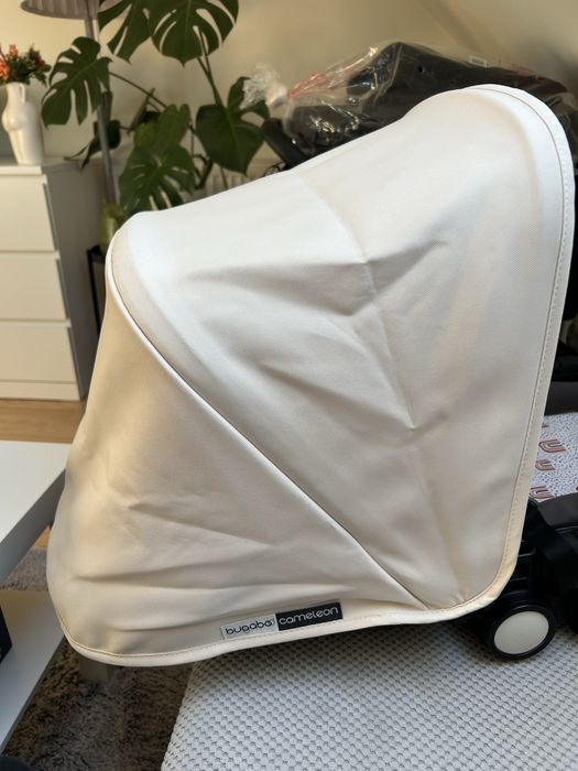 Material daszka buagboo cameleon beżowy