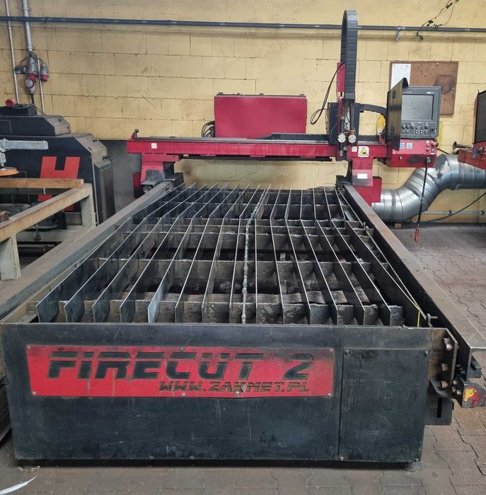 Wypalarka CNC Firecut II 3015 Zakmet