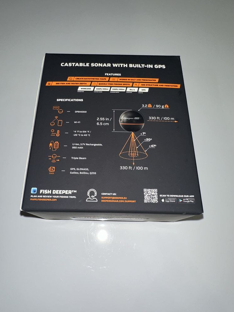 Deeper Smart Sonar Pro+ 2 echosonda