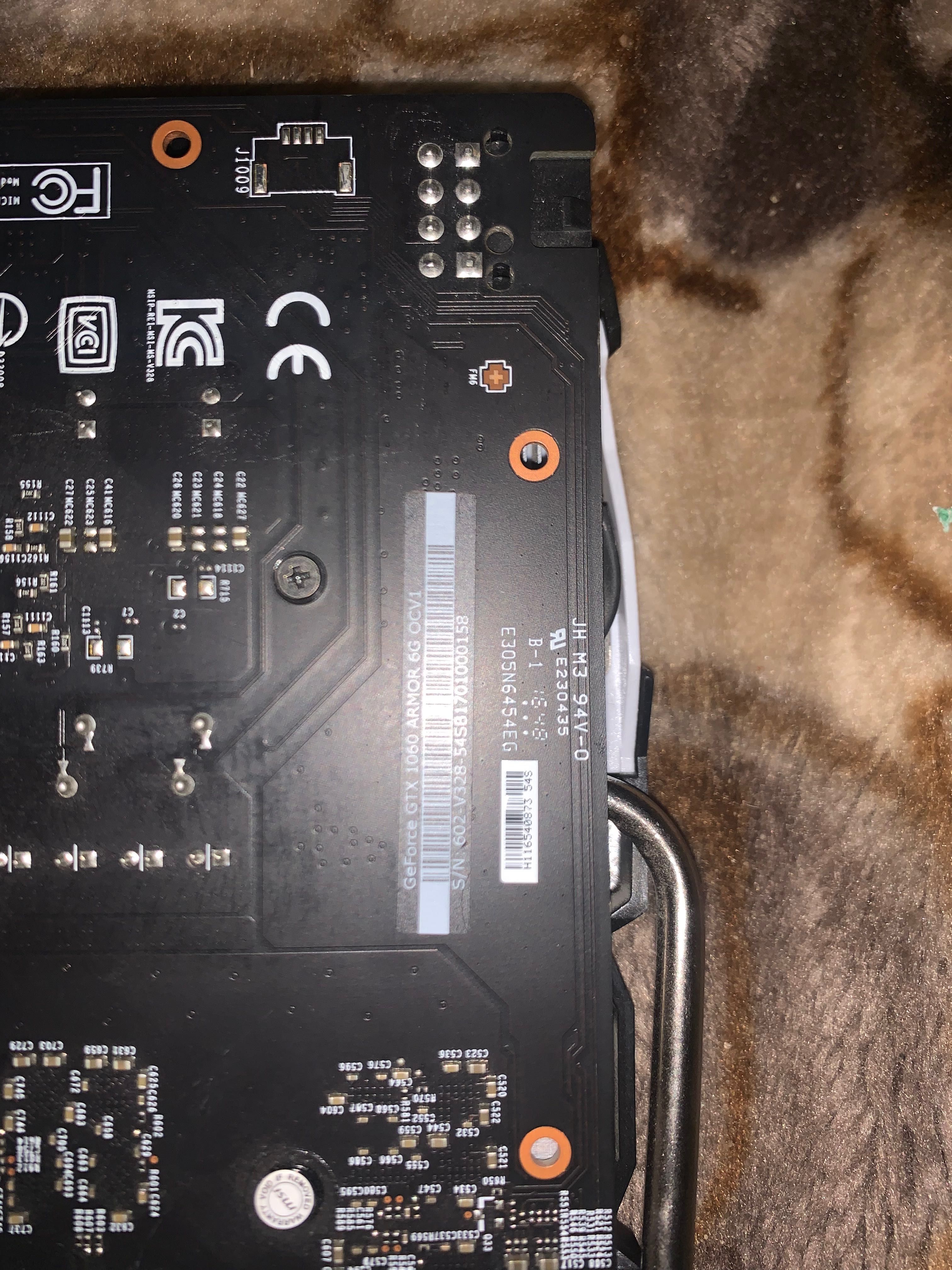 Katra graficzna MSI GeForce GTX 1060 Armir OC 6GB