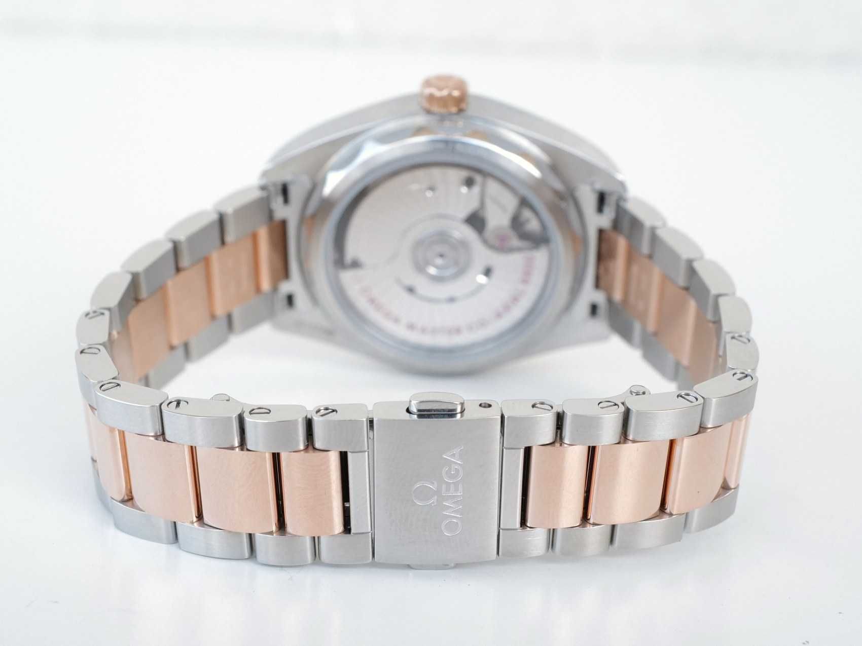 Omega Seamaster Aqua Terra 150M 18K Rose Gold Sedna