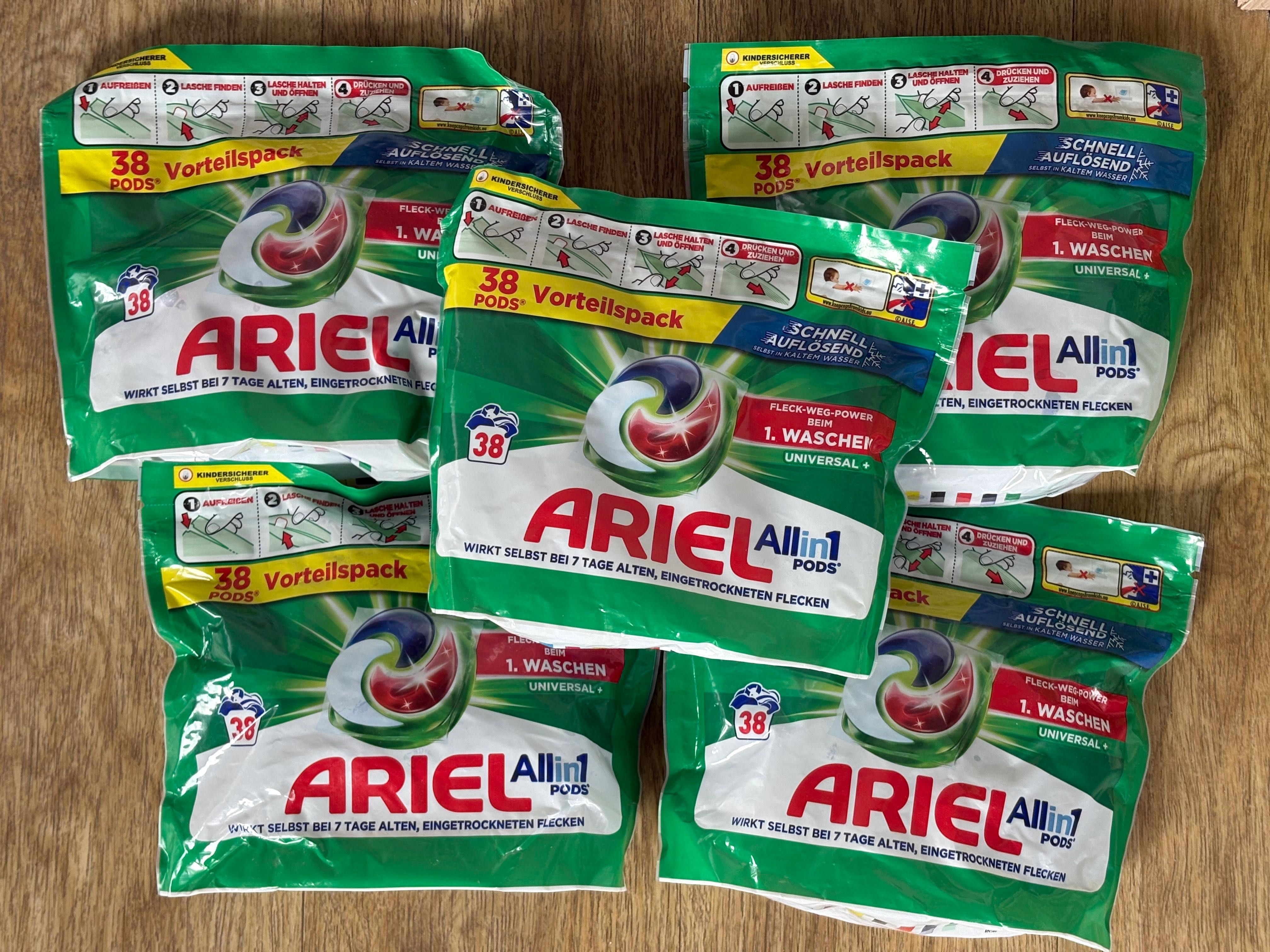 Kapsułki do prania Ariel 190 szt