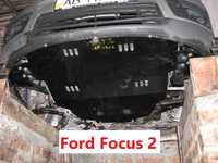 Захист двигуна та КПП Ford Focus 2 2004-2011 р. Защита картера фокус 2