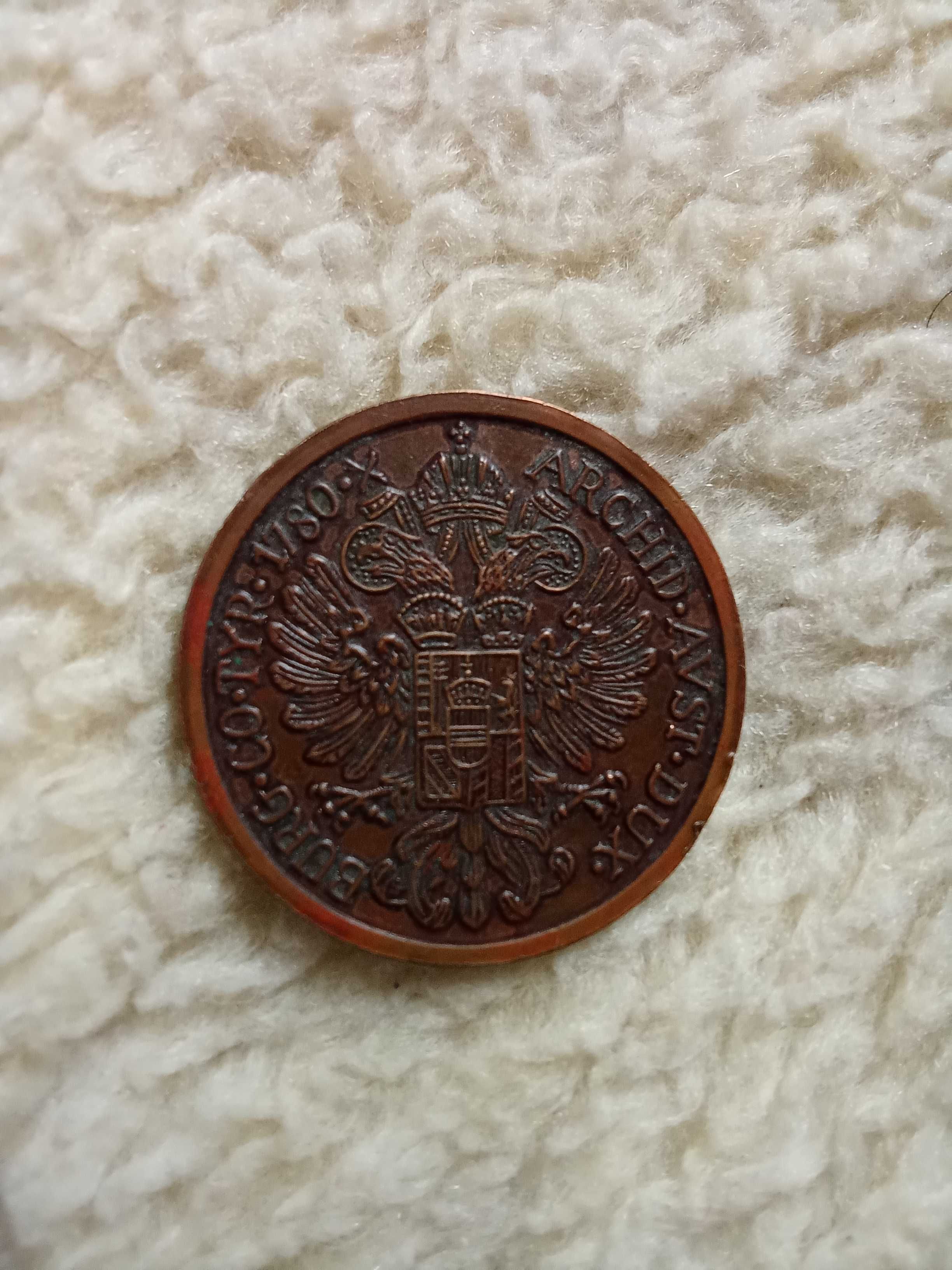 Medalha cobre 1870 rara