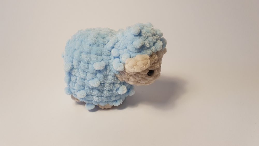 Baranek na szydełku