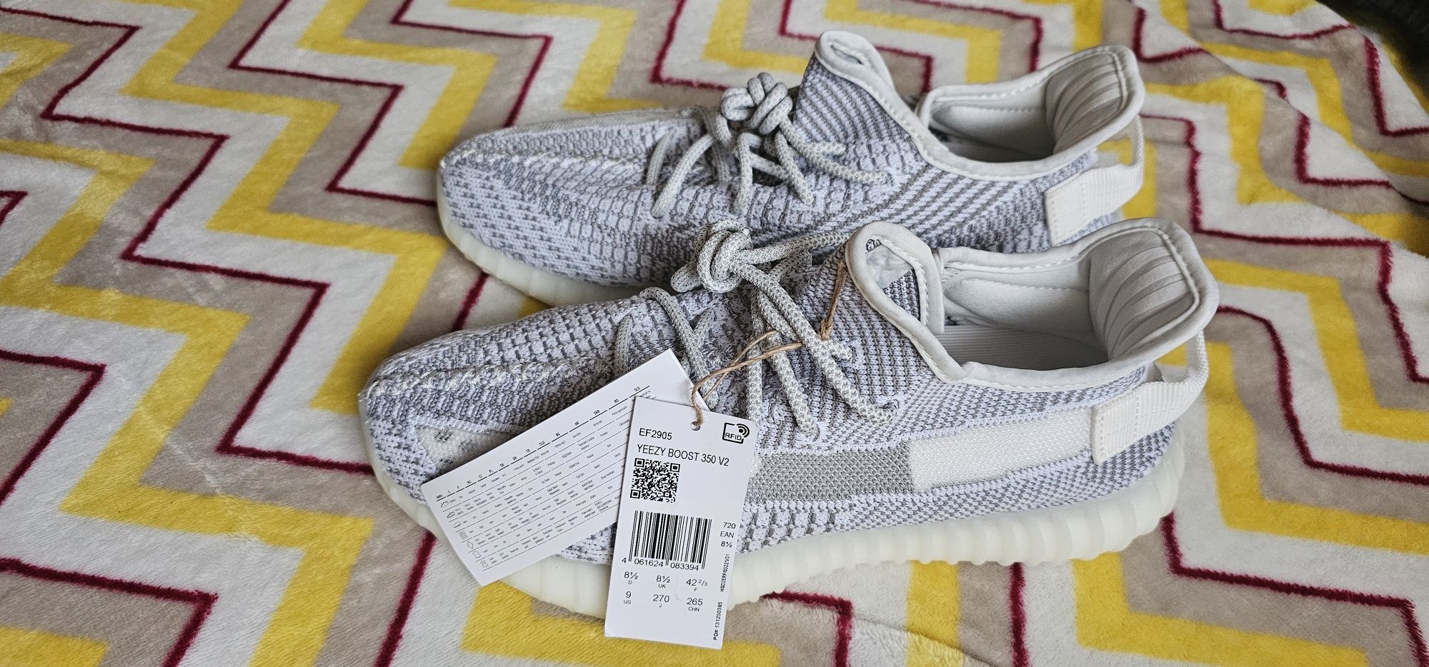 YEEZY Boost 350 v2 Static Non Reflective Rozmiar 42 2/3
