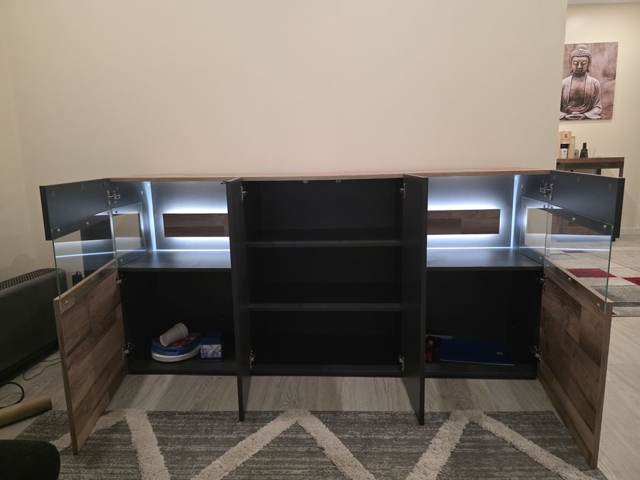 Móvel  de tv com.leds