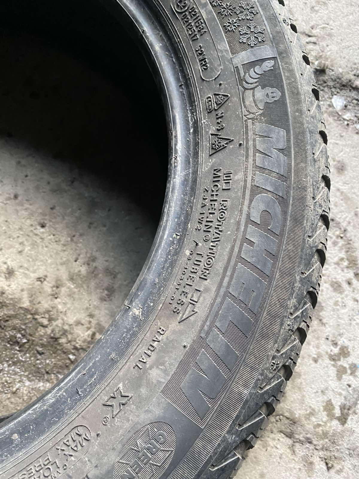 185.60.15 Michelin 4шт зима БУ склад шины резина