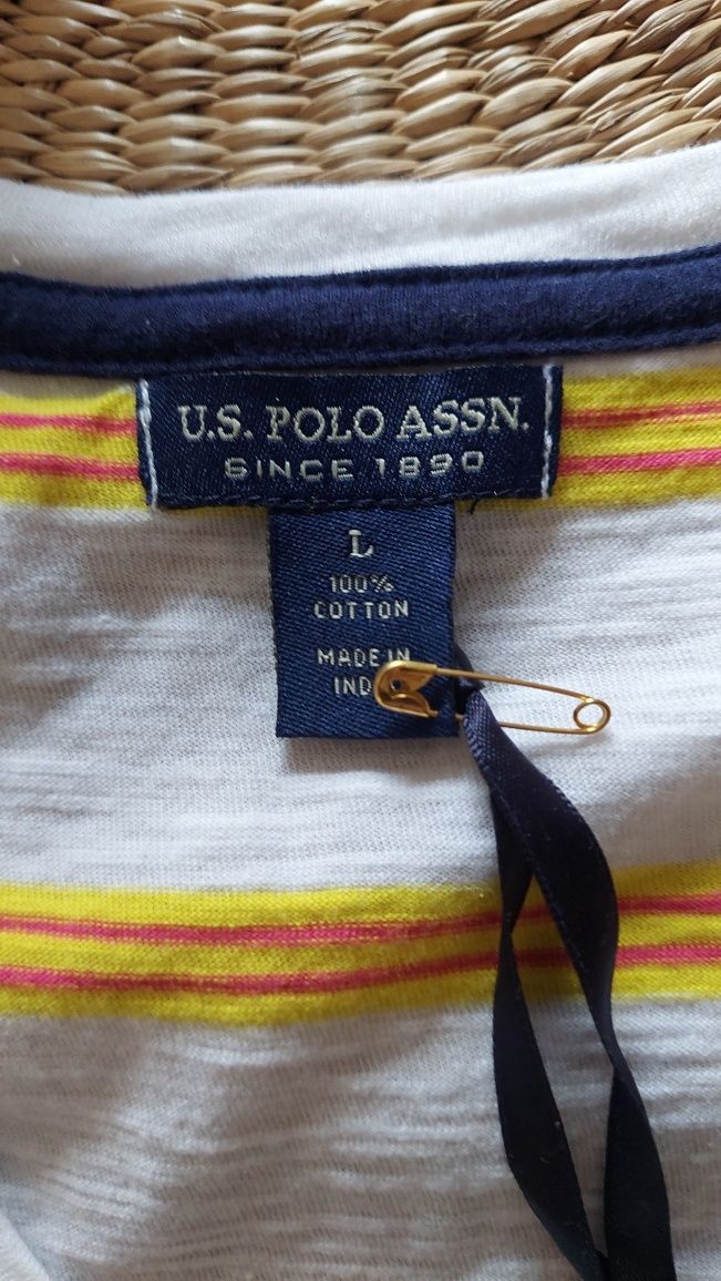 Polo Ralph Lauren orginał NOWY t - shirt z USA r L/40 - 42