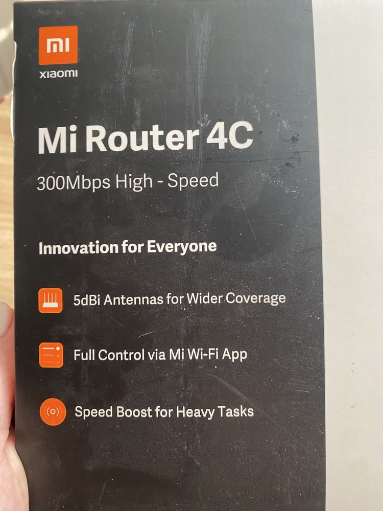 Маршрутизатор Wi-Fi Xiaomi Mi WiFi Router 4C (DVB4231GL)