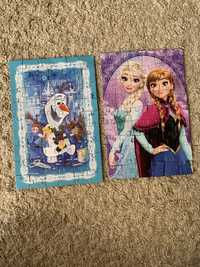 Puzzle Frozen Elsa Anna Olaf