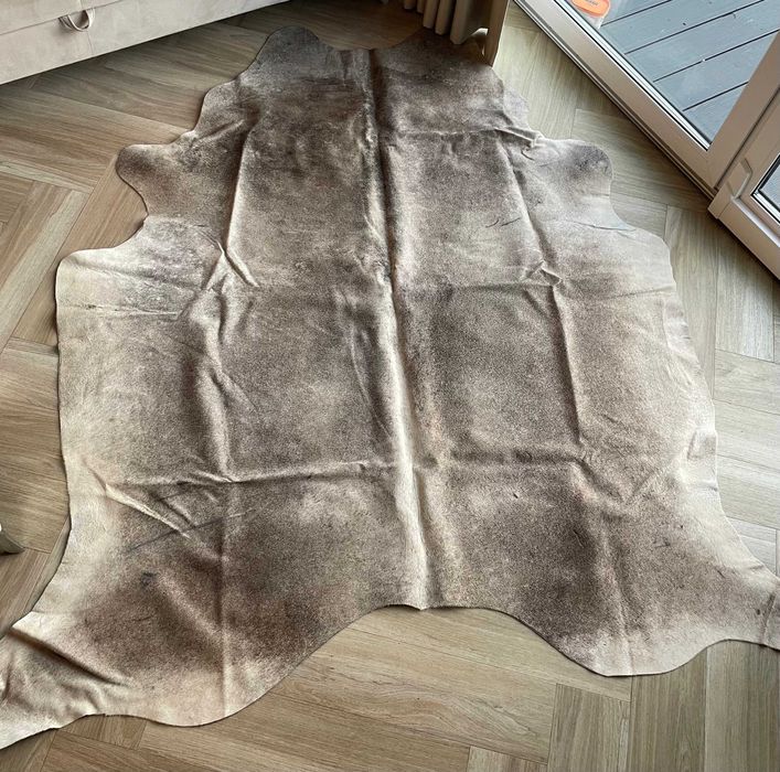 Skóry bydlęce, skóra krowia Dywan ze skóry, Dywan