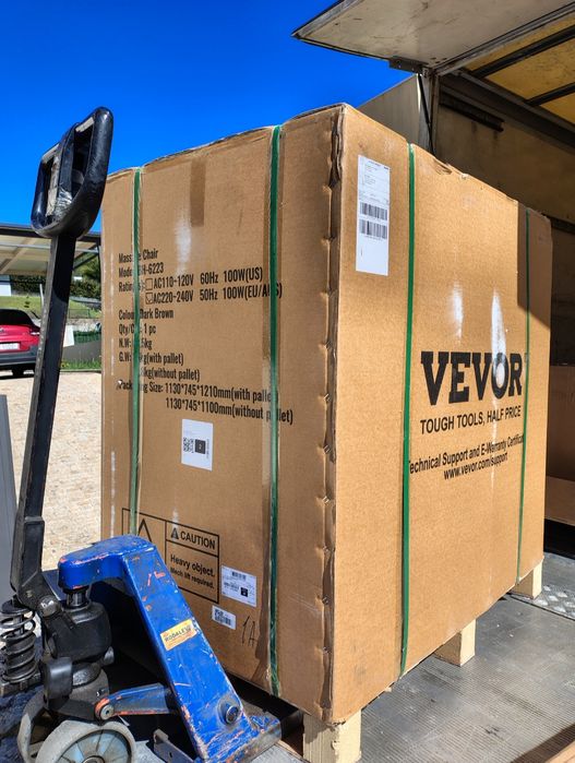 Poltrona de massagens de corpo inteiro, nova