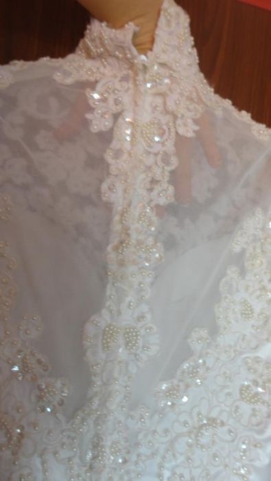 Zjawiskowa suknia ślubna roz. M, koronka, Mori Lee