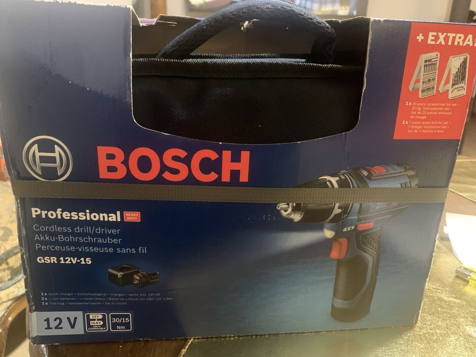 Wkrętarka bosch gsr 12v-15