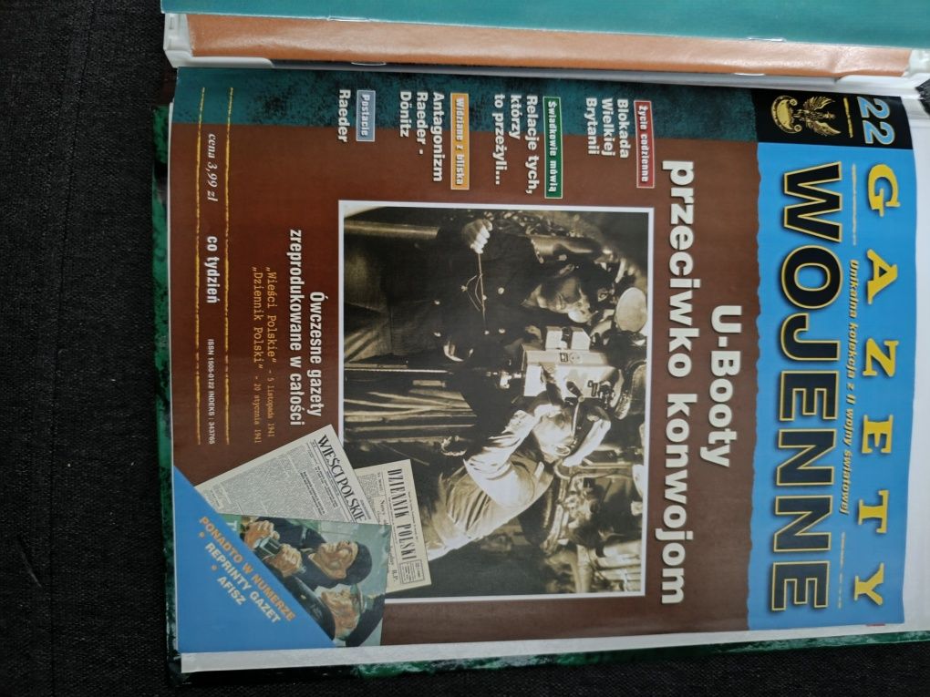 Gazety wojenne +repliki czasopism+plakaty