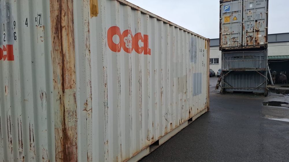 Kontener Morski 20 DV Maly 6m uzywany stan Bardzo Dobry Magazyn Box