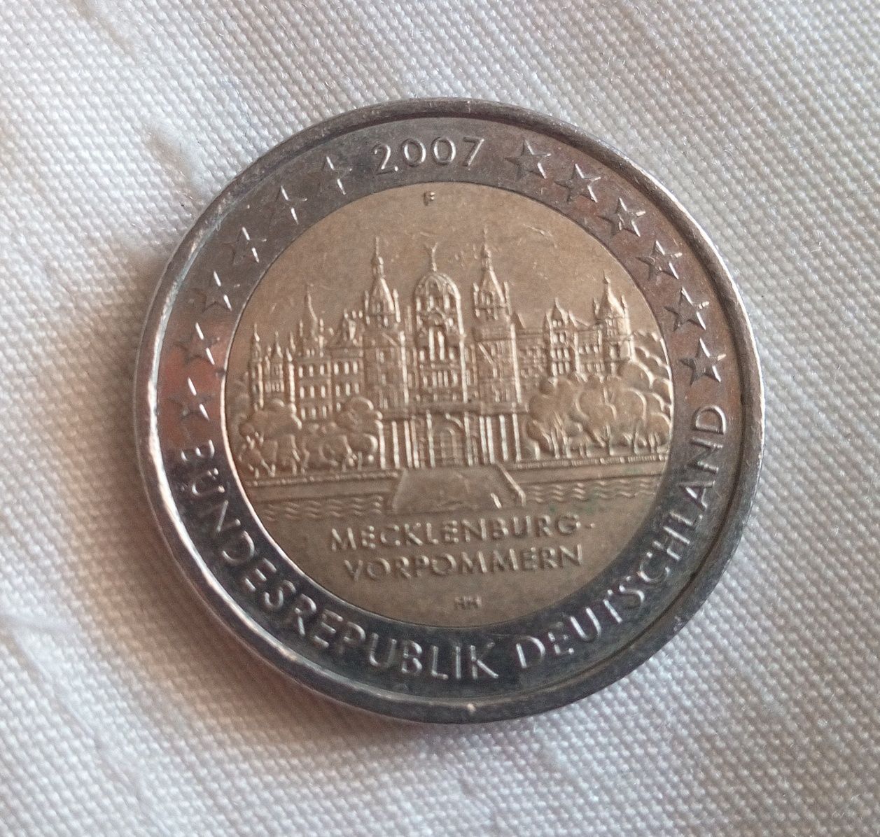 Moeda de 2 euros Alemanha 2007