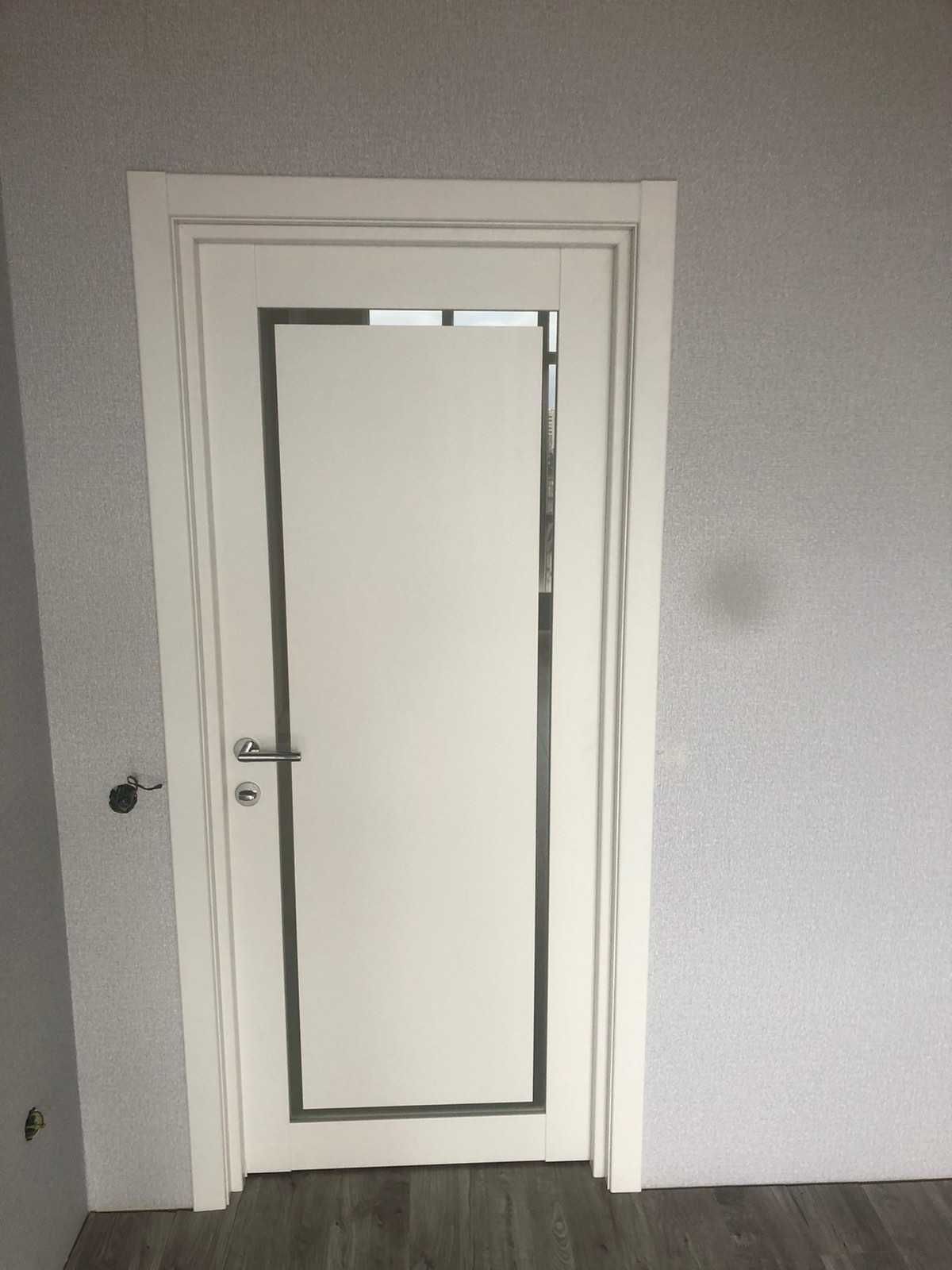 Міжкімнатні двері, L1, зі склом. В наявності на складі