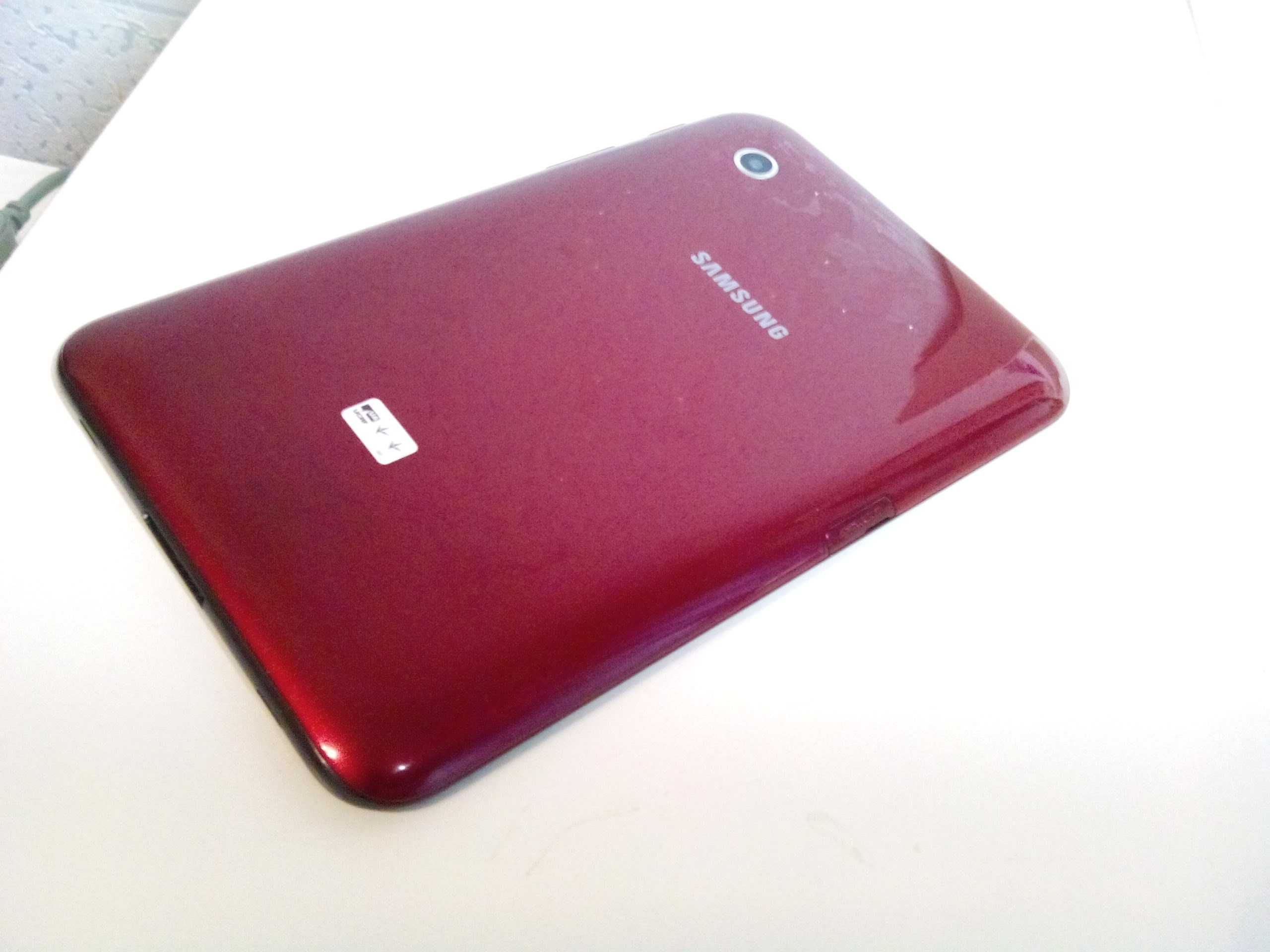 Оригинальный Samsung Galaxy Tab 2 в красном цвете! IPS! 1/8GB, 2 cam!