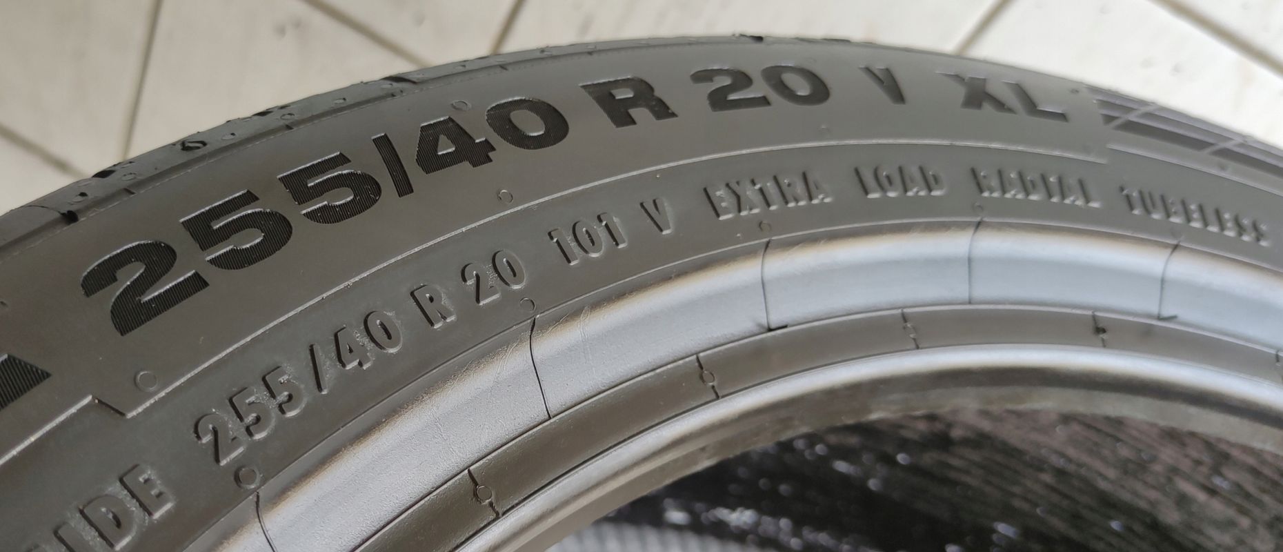 4x 255/40r20 Continental ContiSportContact5 Suv 2023r 2 lata gwar.