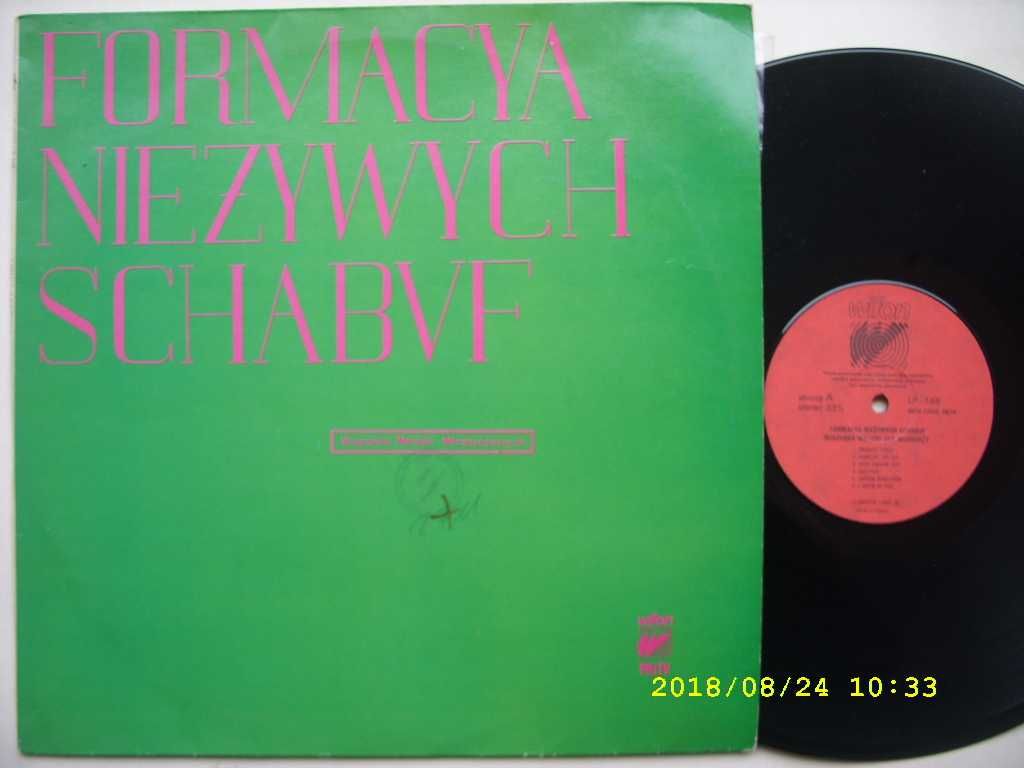 23. Rock LP.; FORMACJA niezywych schabvf,  1989 rok.