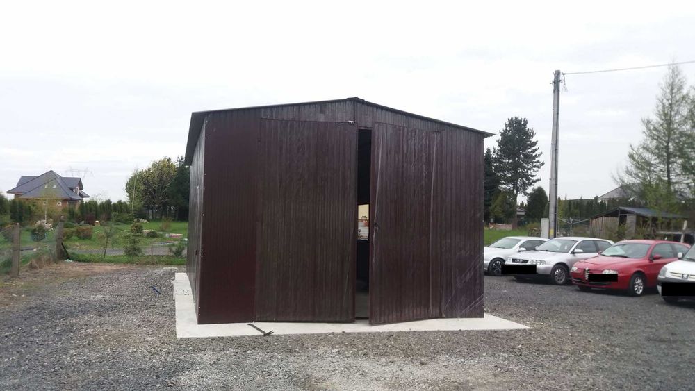 Garaż blaszak 5x6! Garaż blaszany! Garaże 6x8 8x8 5x7 6x6 7x7 12x6 6x9