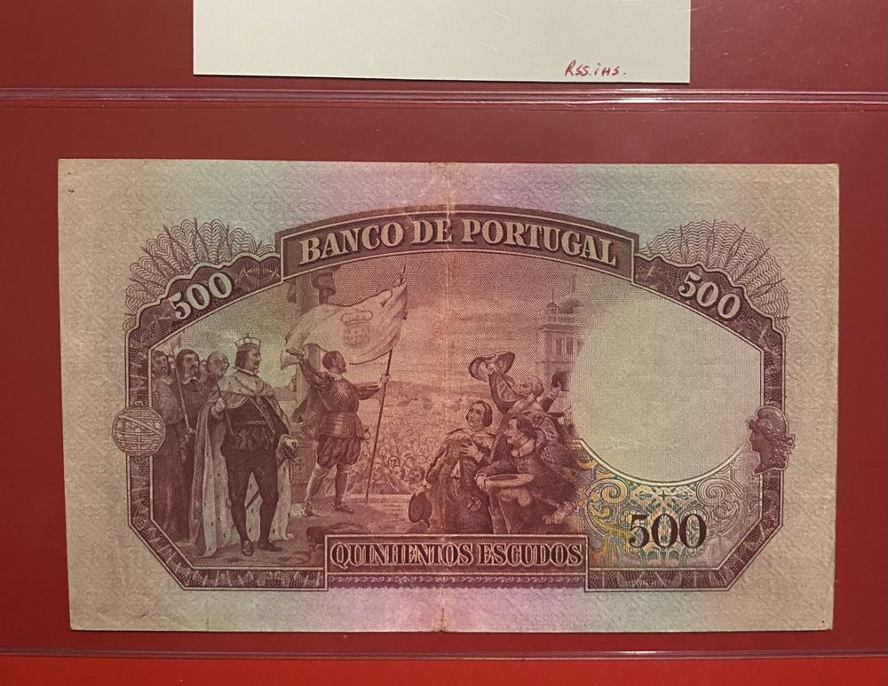 Nota 500$00 Ch.8 - 28 Novembro 1944