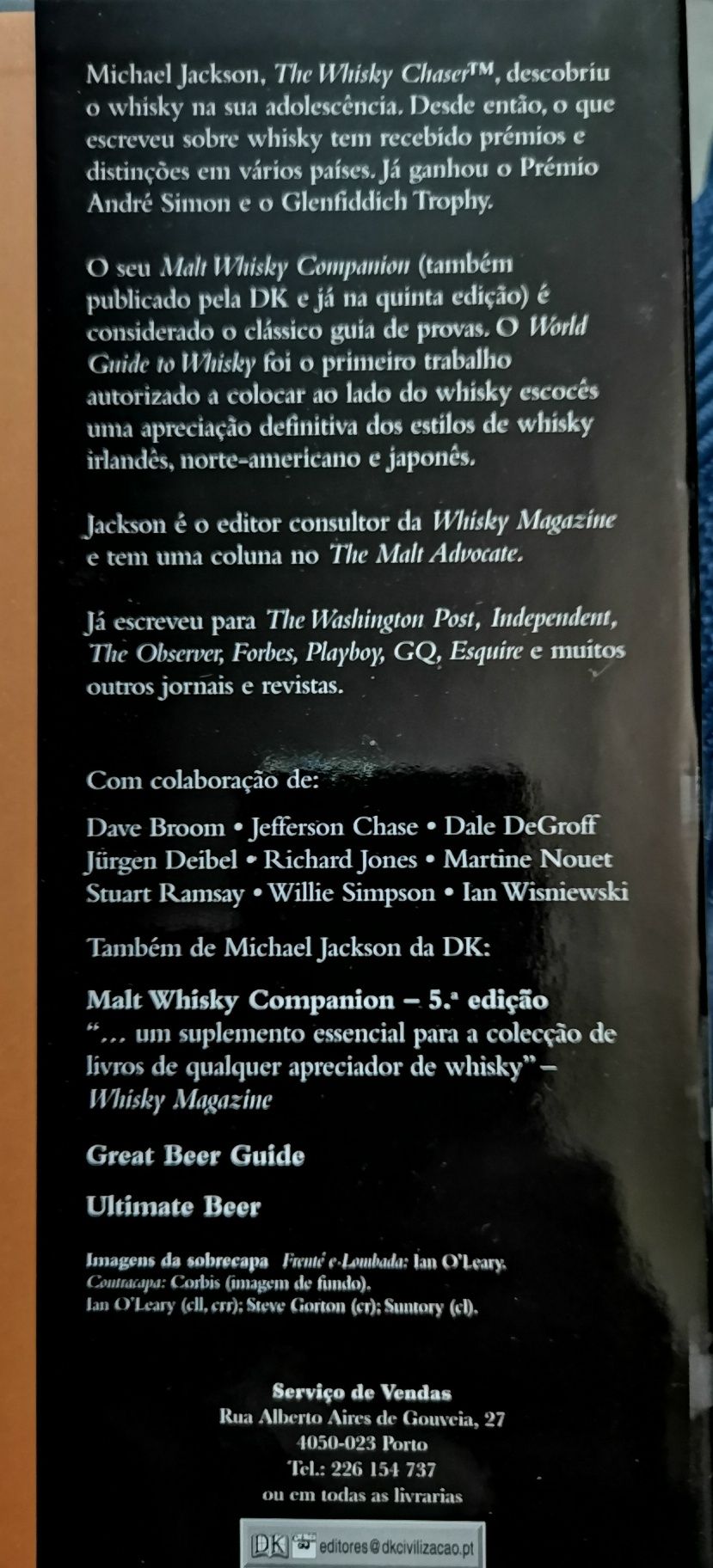 Whisky, o melhor Guia Mundial e o Guia do Conhaque