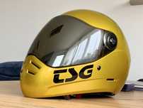 Kask TSG PASS 2.0 XXL 62-63cm dwie szyby jak nowy gwarancja!