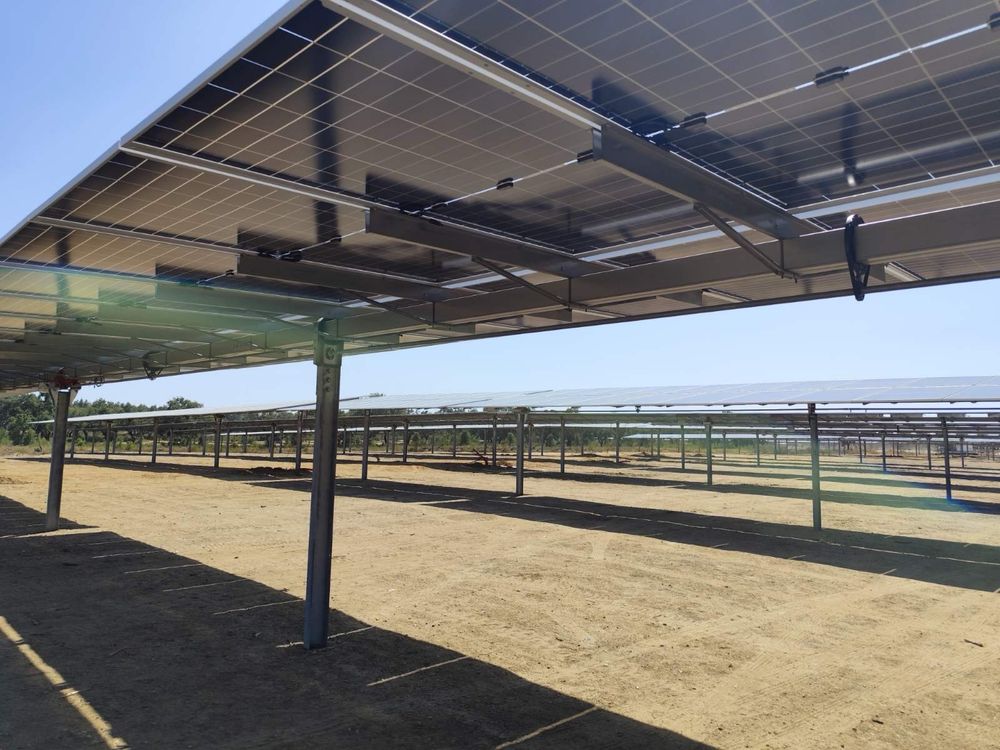 Instalação de painéis solares
