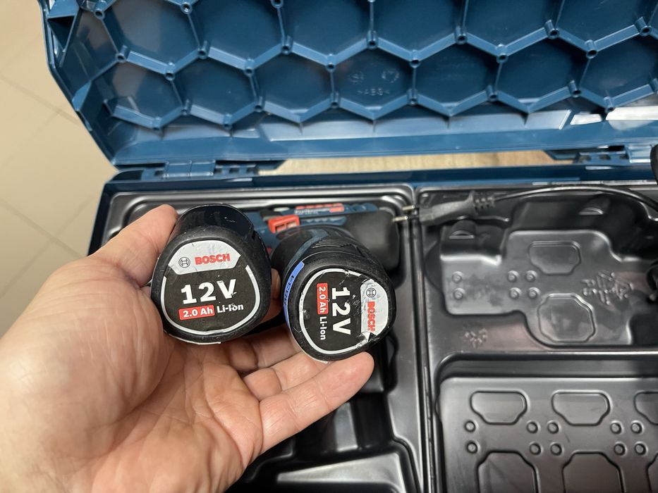 Bosch GSR 12V-15 L-Boxx / акумуляторний шуруповерт Бош 12V