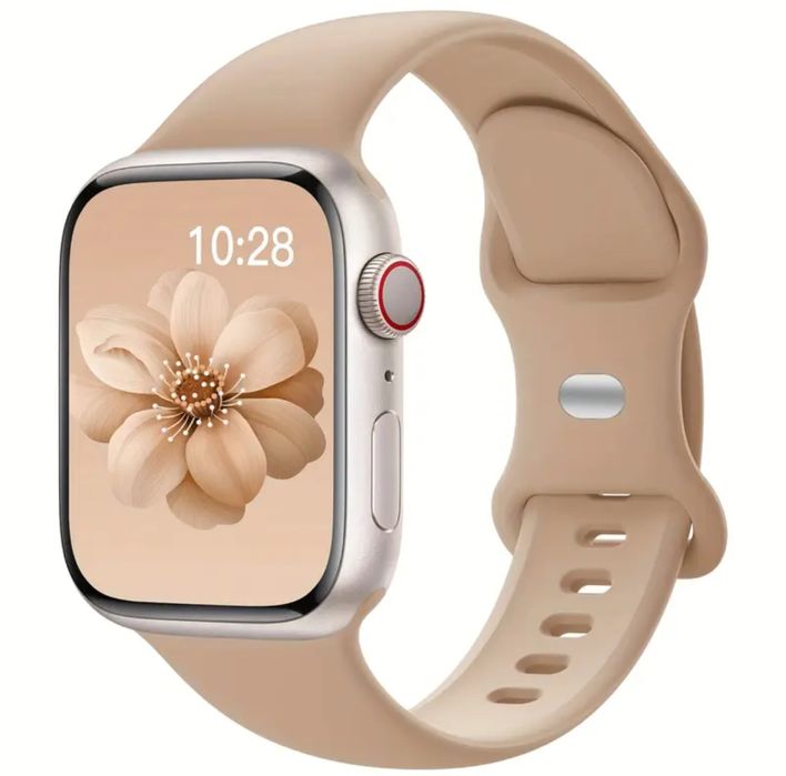 Pasek do zegarka Apple Watch SE 38/40/41 mm beżowy brązowy