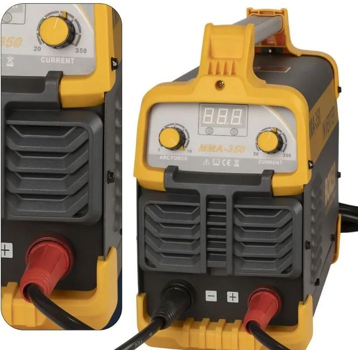 Spawarka nowa żółta inwertorowa LCD Boxer