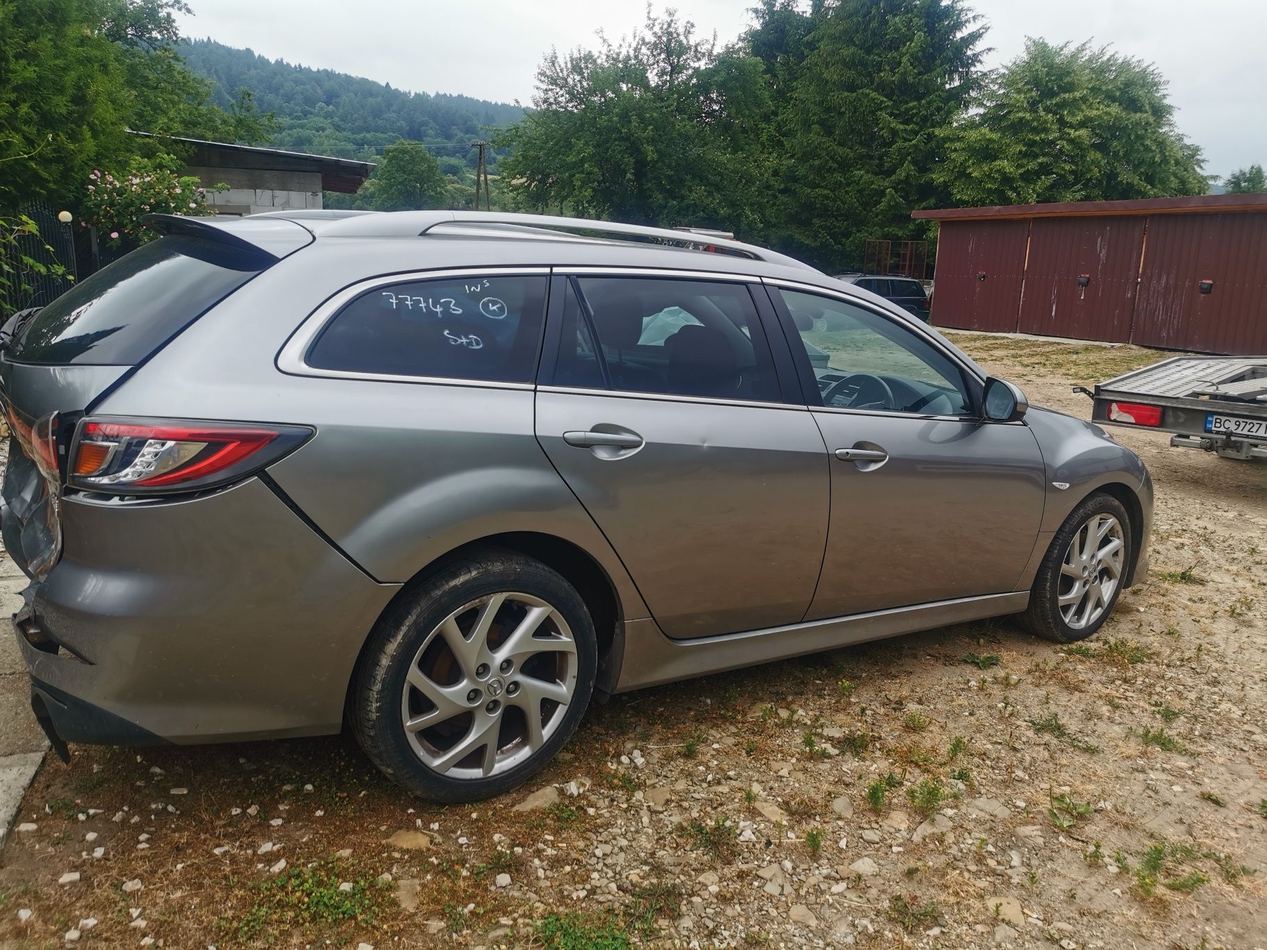 Розборка Mazda 6 2.2 diesel GH 2011