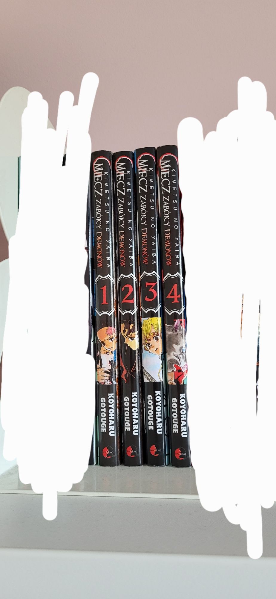 Manga Miecz zabójcy demonów (demon slayer) 1-4