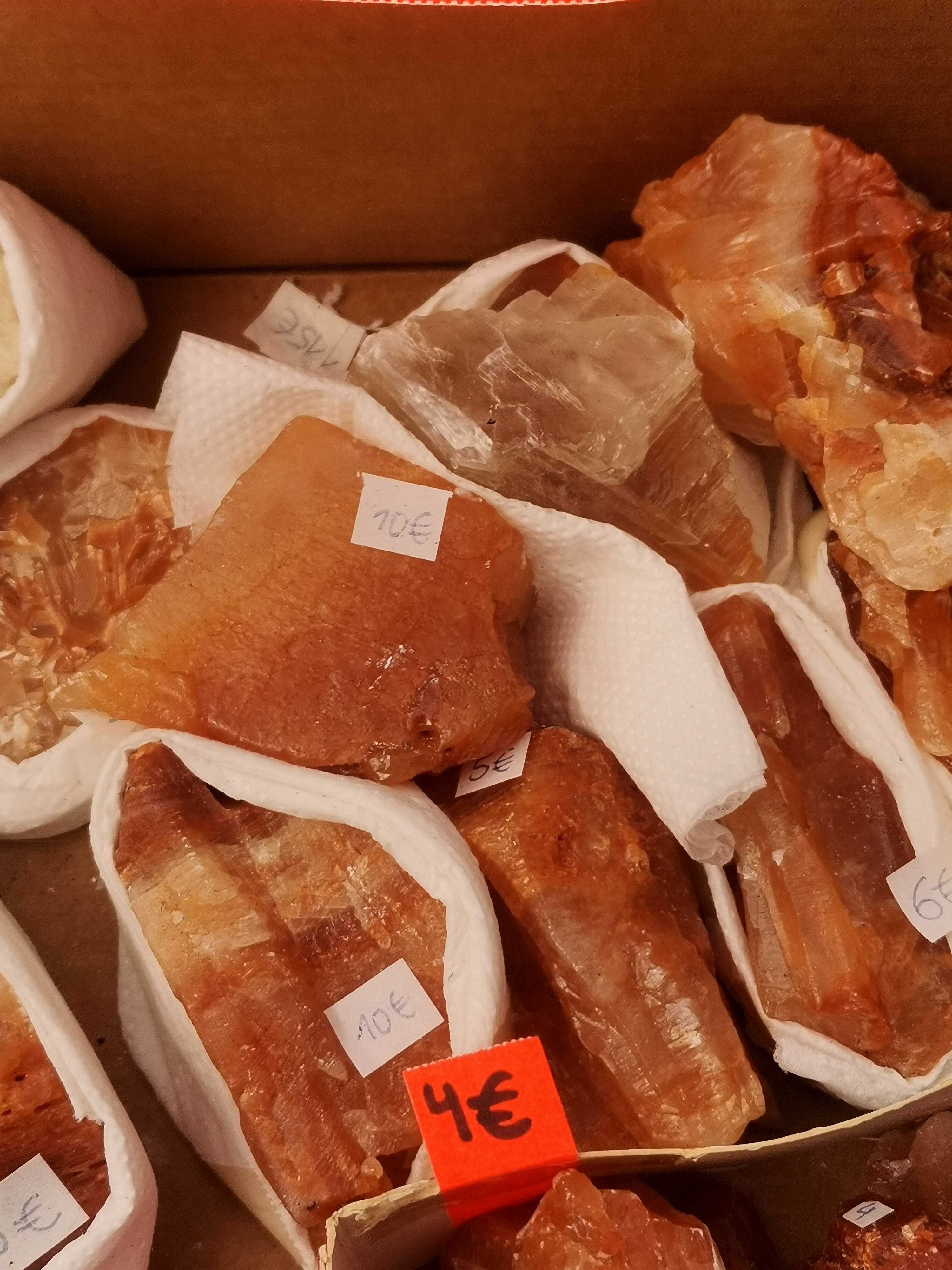 Pedras calcite minerais